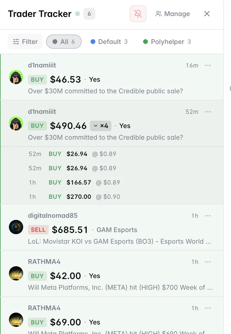 Trader Tracker